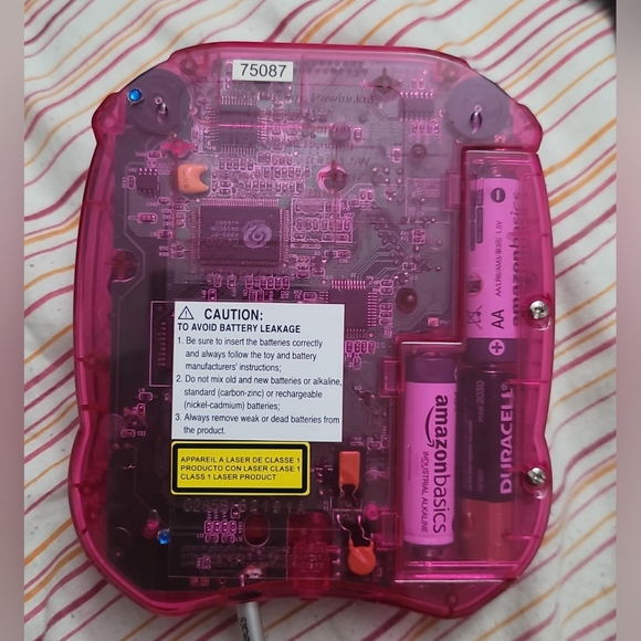 2004 VideoNow Color FX Personal Video Player Tiger Pink with 1 Disc Jamie Lynn - Picture 2 of 3